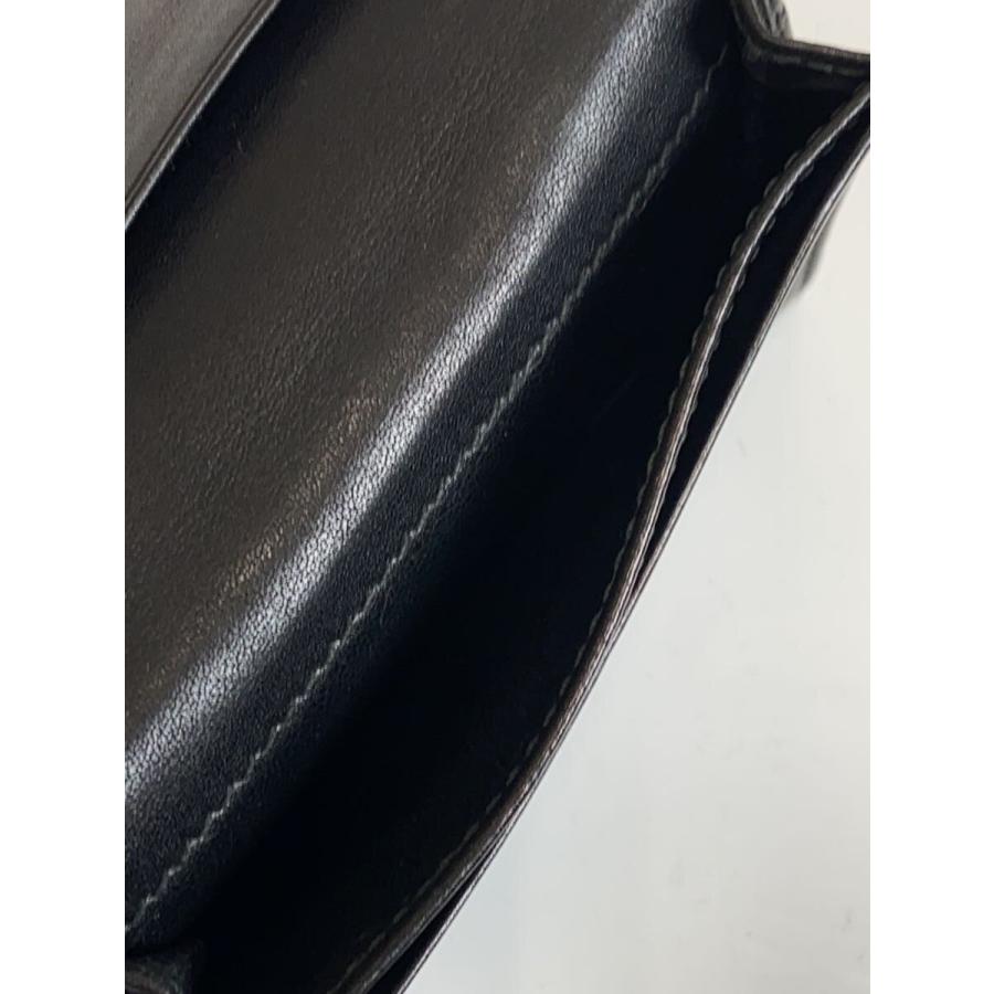 GUCCI◇グッチシマ 名刺入れ カードケース/レザー/BLK/233184