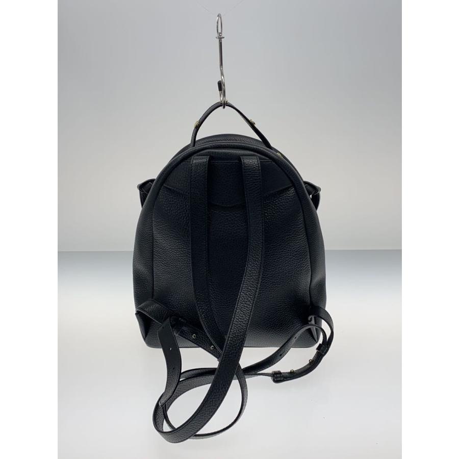 JIMMY CHOO◆リュック/レザー/BLK/無地_2
