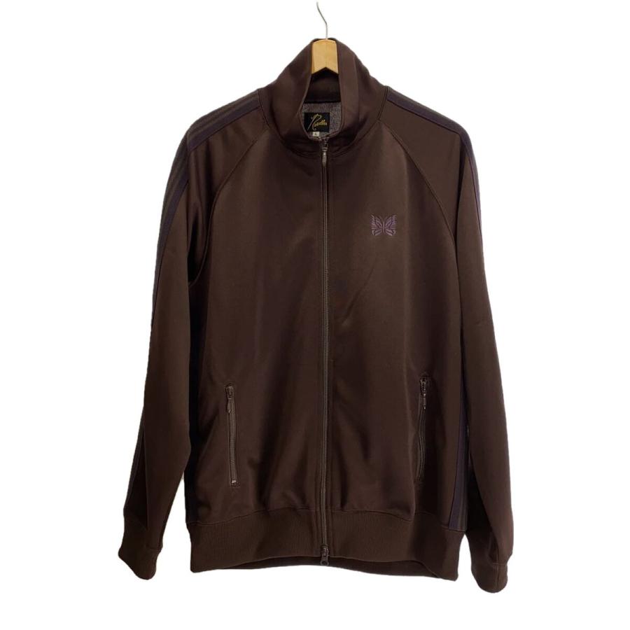 Needles / 24AW/Track Jacket-Poly Smooth/L/ポリエステル/BLK/PU271 Needles◇24AW/Track Jacket/Poly Smooth/トラックジャケット/L