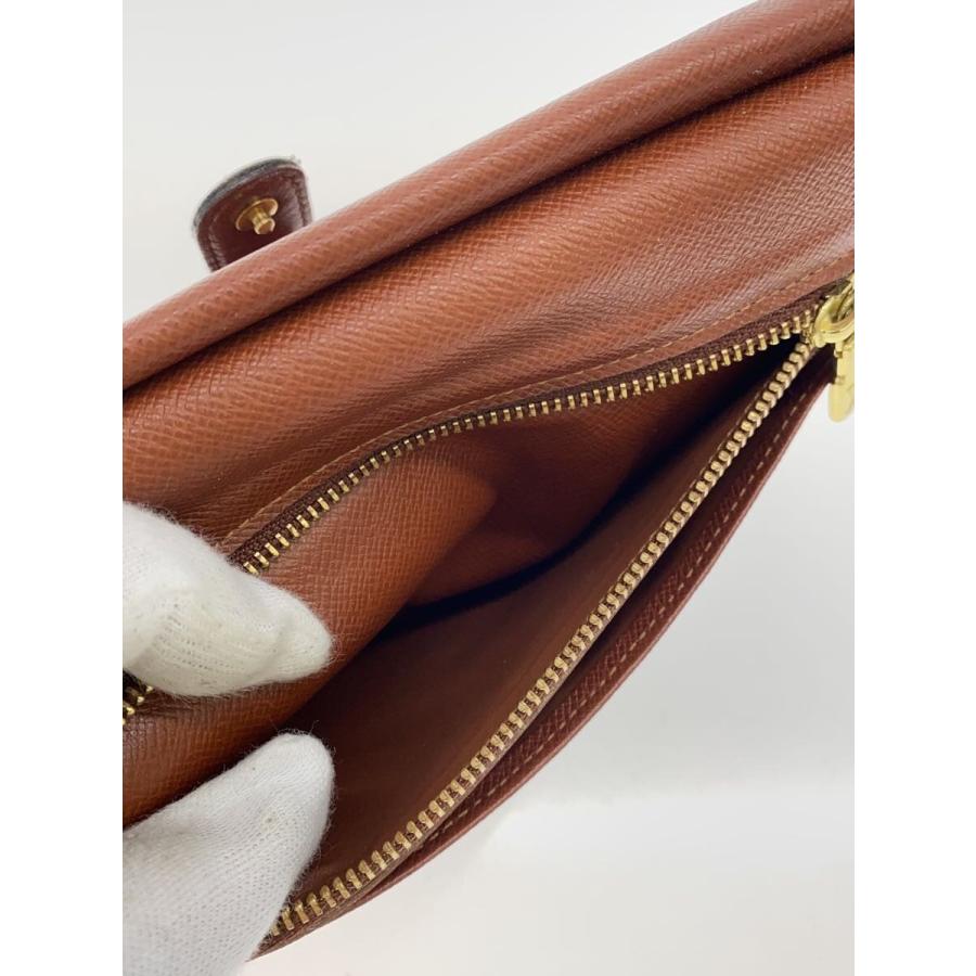 LOUIS VUITTON◇コンチネンタル・クラッチ_モノグラム・キャンバス_USA