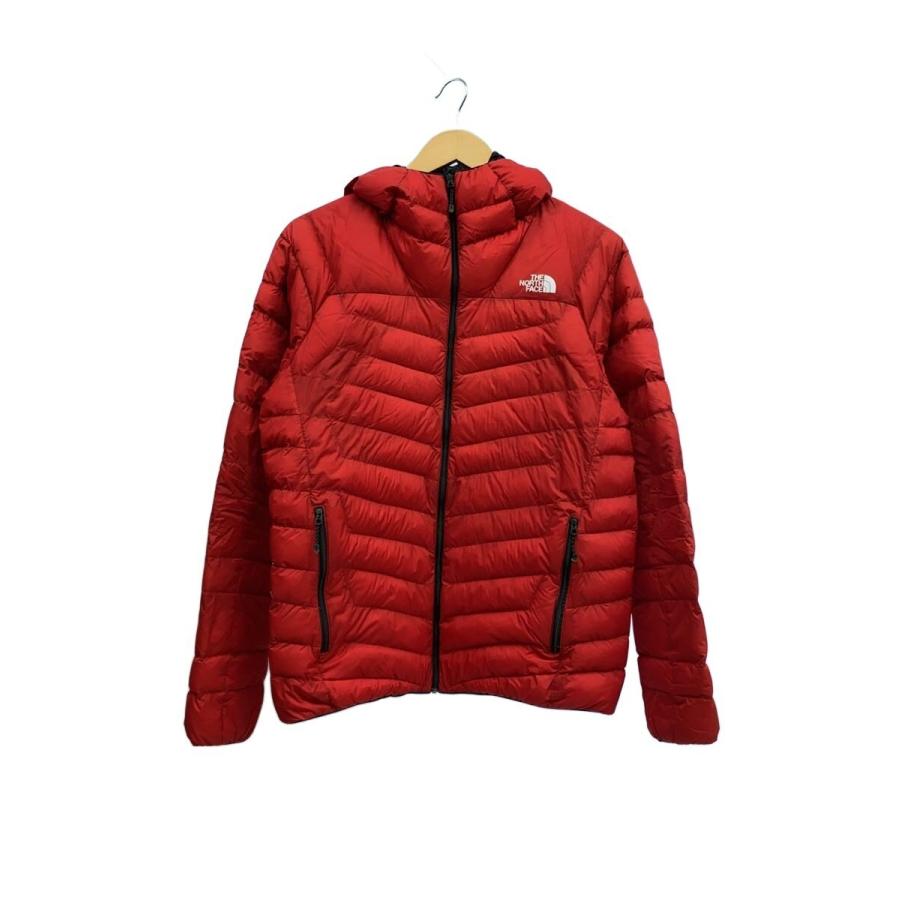 THE NORTH FACE◇THUNDER HOODIE_サンダーフーディ/L/ナイロン/RED 