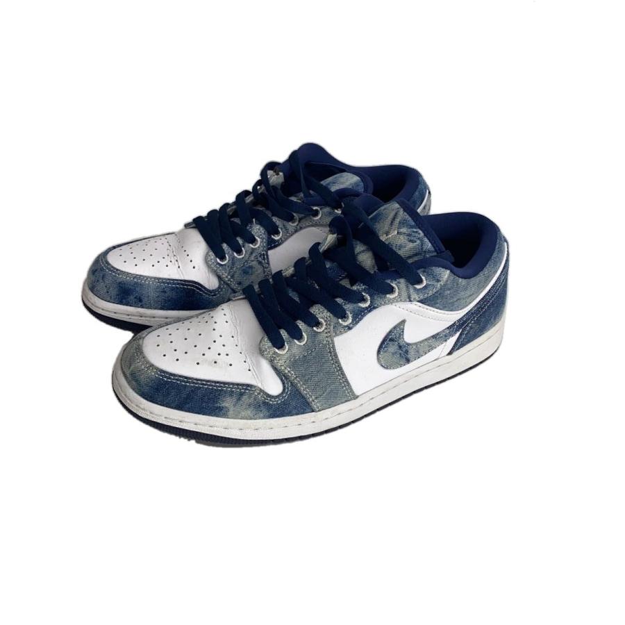 NIKE◇AIR JORDAN 1 LOW_エアジョーダン ロー/26.5cm/IDG/デニム
