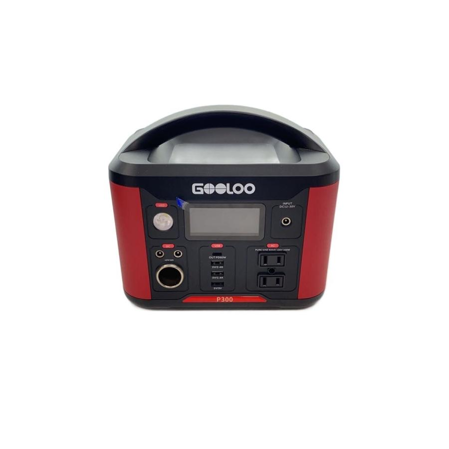 GooLoo ポータブル電源 300W 7.2インチ LCDディスプレイ　美品 GOOLOO/ポータブル電源 281Wh/300W /P300 : セカンドストリートYahoo