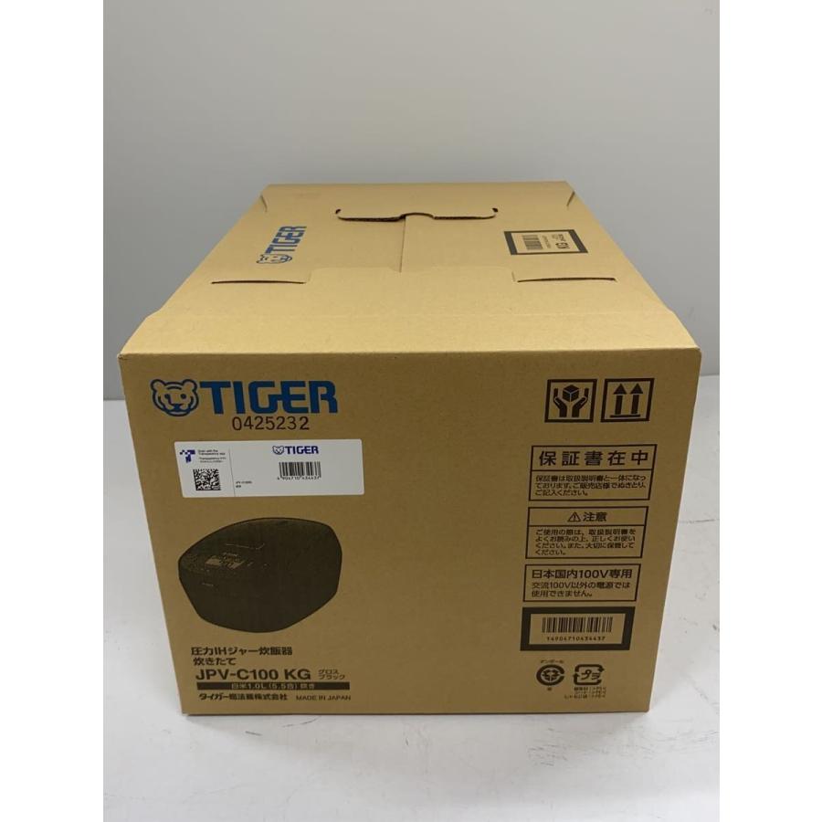 TIGER◇圧力IH炊飯器 炊きたて JPV-C100KG : セカンドストリートYahoo