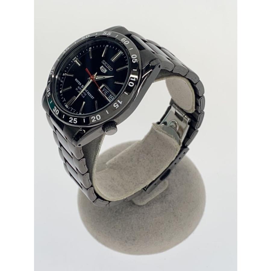 SEIKO◇クォーツ腕時計/アナログ/--/BLK/BLK/7s26-0210 : セカンド