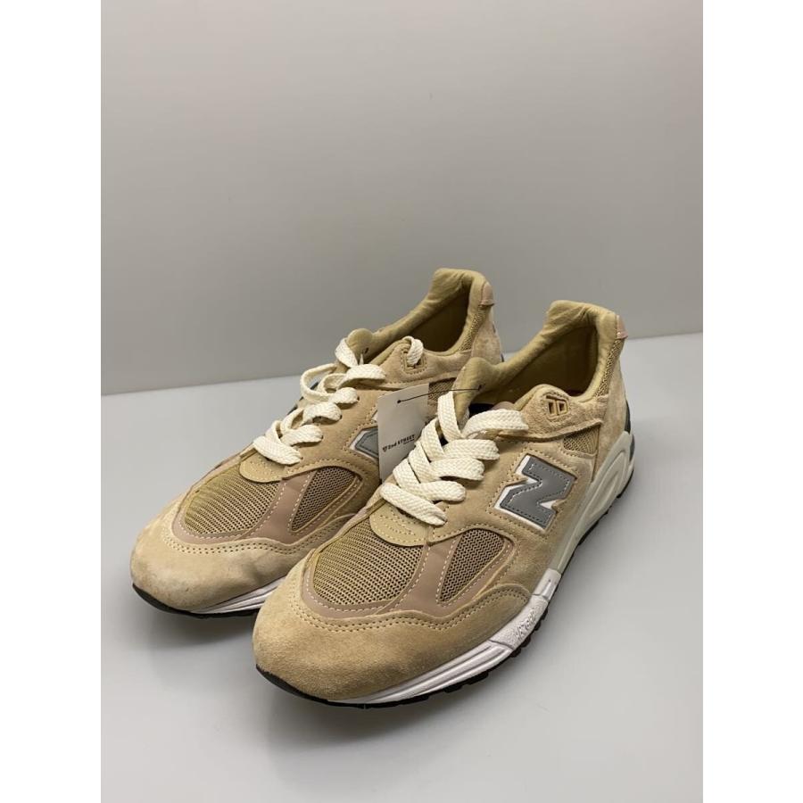 NEW BALANCE◇KITH × New Balance 990V2 Tan/M990/ベージュ/28.5cm/BEG 