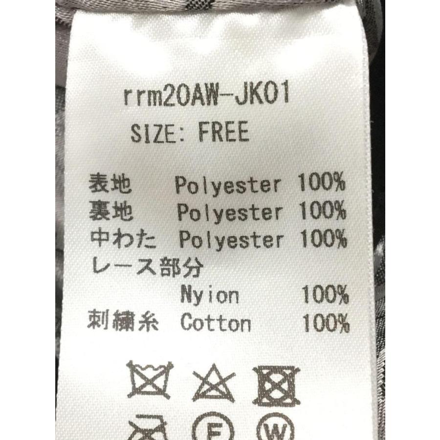 rurumu◇ジャケット/FREE/ポリエステル/BLK/rrm20AW-JK01/mamluk rurumu◇ジャケット/FREE/ポリエステル/BLK/rrm20AW-JK01/mamluk