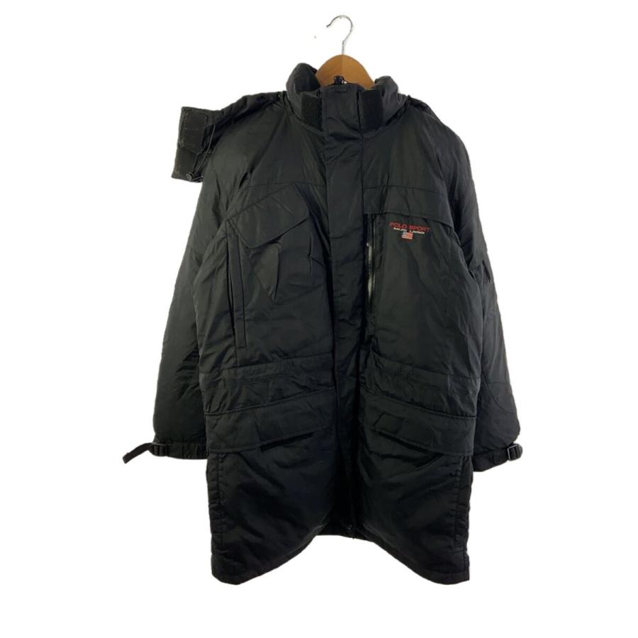 POLO SPORT◇ダウンジャケット/M/ナイロン/BLK/JR-RS-NA4861 POLO SPORT◇ダウンジャケット/M/ナイロン/BLK/JR-RS-NA4861