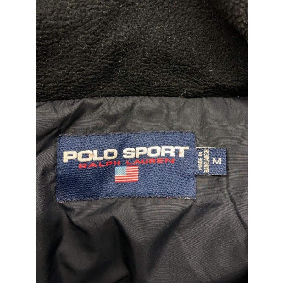 POLO SPORT◇ダウンジャケット/M/ナイロン/BLK/JR-RS-NA4861 POLO SPORT◇ダウンジャケット/M/ナイロン/BLK/JR-RS-NA4861