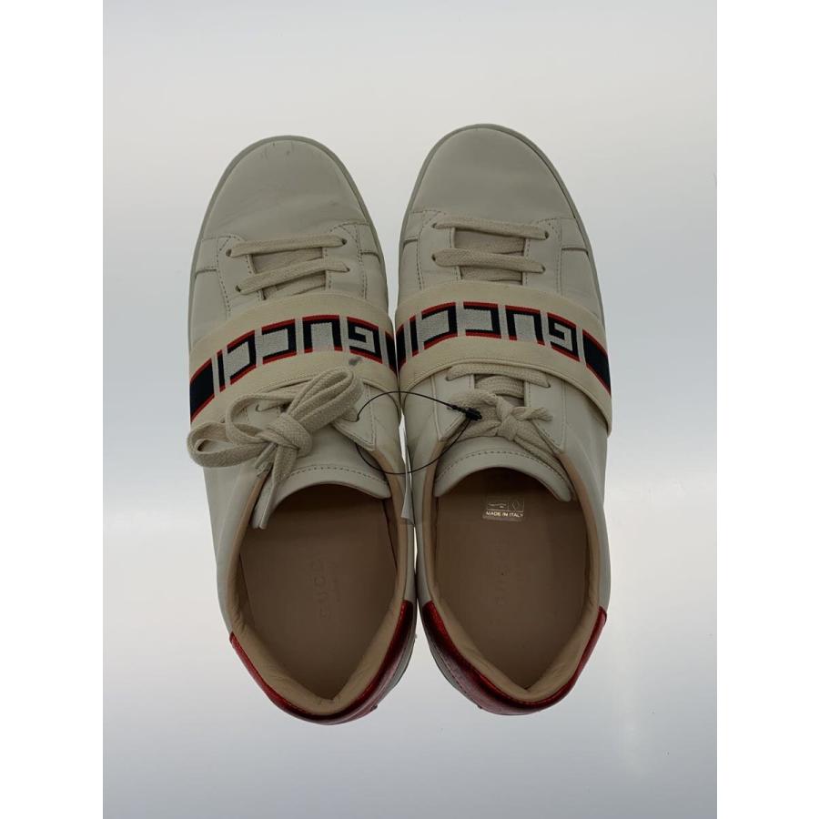 GUCCI◇エース ストライプ/ローカットスニーカー/26cm/IVO/525269