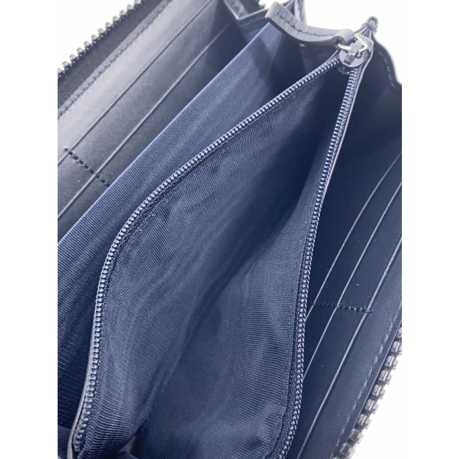 GUCCI◇長財布_GGブルームス/PVC/BLU/花柄/レディース