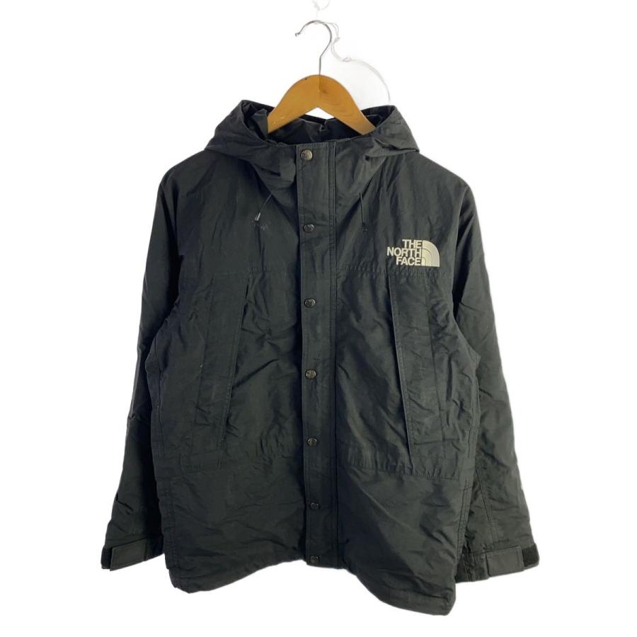 THE NORTH FACE◇Mountain Light Jacket/S/ナイロン/BLK/無地/NP11834 