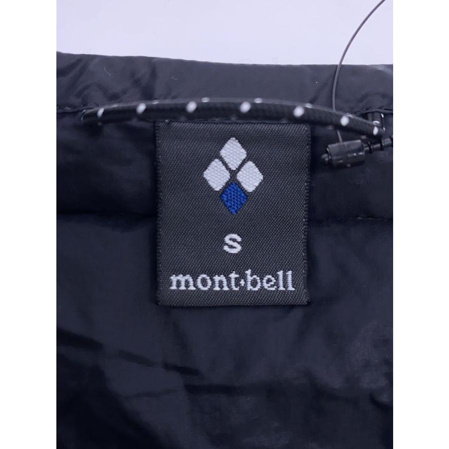 mont-bell◇ダウンベスト/S/ナイロン/BLK/無地/1101505 : セカンド