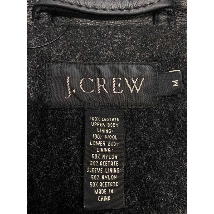 J.CREW◇90s〜/レザーカーコート/レザージャケット・ブルゾン/M/レザー
