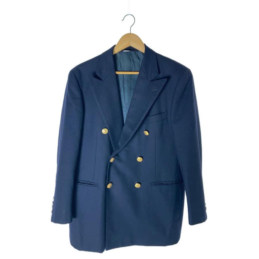 美品♡ラルフローレン 金ボタン 紺ブレ テーラード ダブル ジャケット POLO RALPH LAUREN◇80s/紺ブレ/ブレザー/ダブル/金ボタン/ゴールド