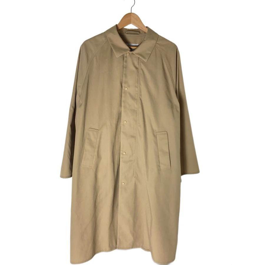 YAECA◇ステンカラーコート/M/ポリエステル/11504/21AW/ZIPコート
