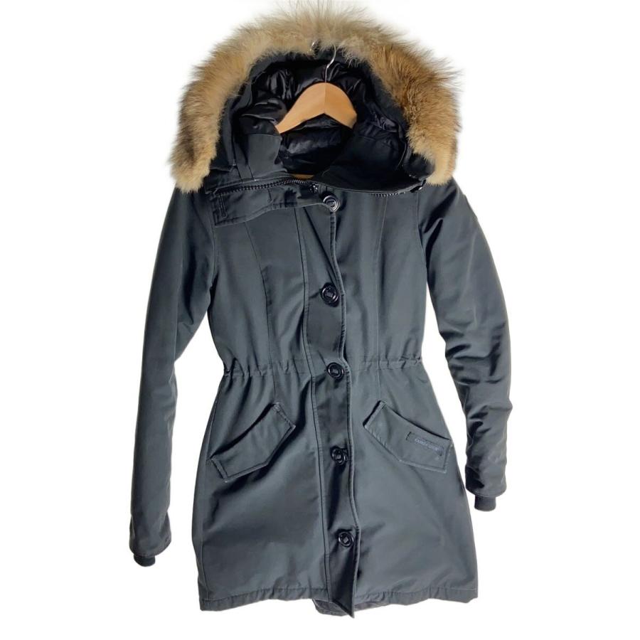 CANADA GOOSE◇ダウンジャケット/XS/ポリエステル/BLK/無地/2580LB