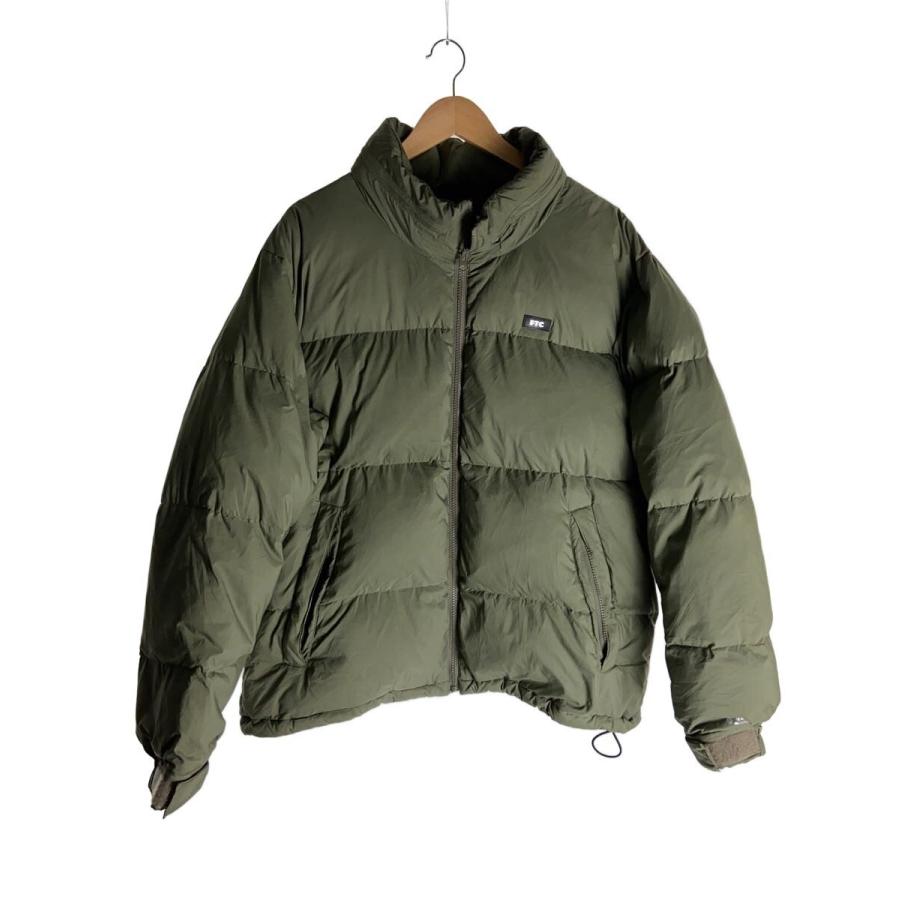 FTC ダウンジャケット オリーブグリーン FTC◇PERTEX DOWN JACKET/ダウンジャケット/L/ナイロン/カーキ/緑/無地
