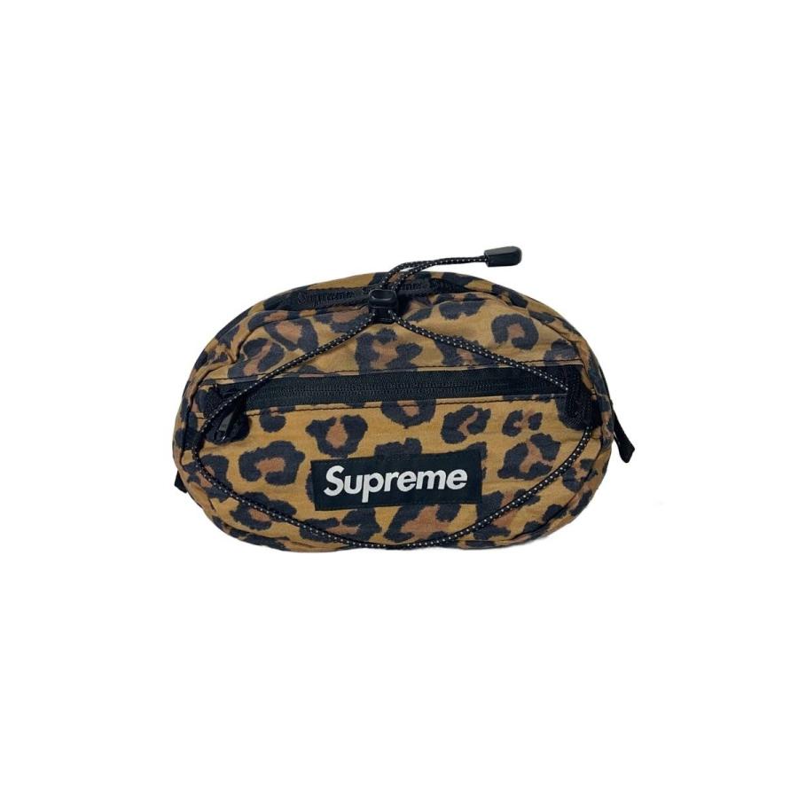 Supreme◇ウエストバッグ/--/ブラウン/レオパード/20AW/ボディバッグ