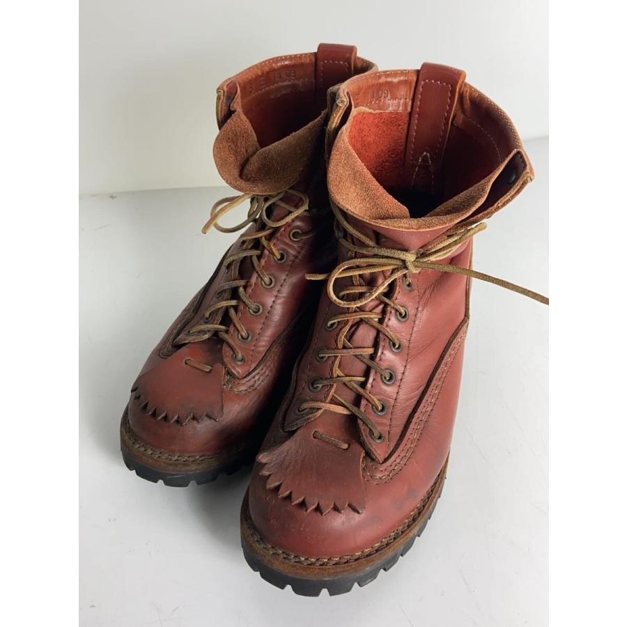 WESCO◇レースアップブーツ/US8/BRD/ジョブマスター/ワークブーツ 