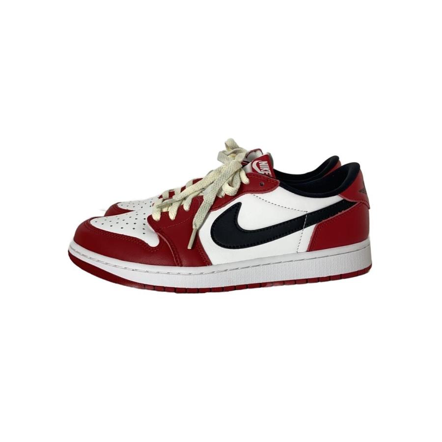 NIKE◇AIR JORDAN 1 RETRO LOW OG_エア ジョーダン OG/27cm/赤 