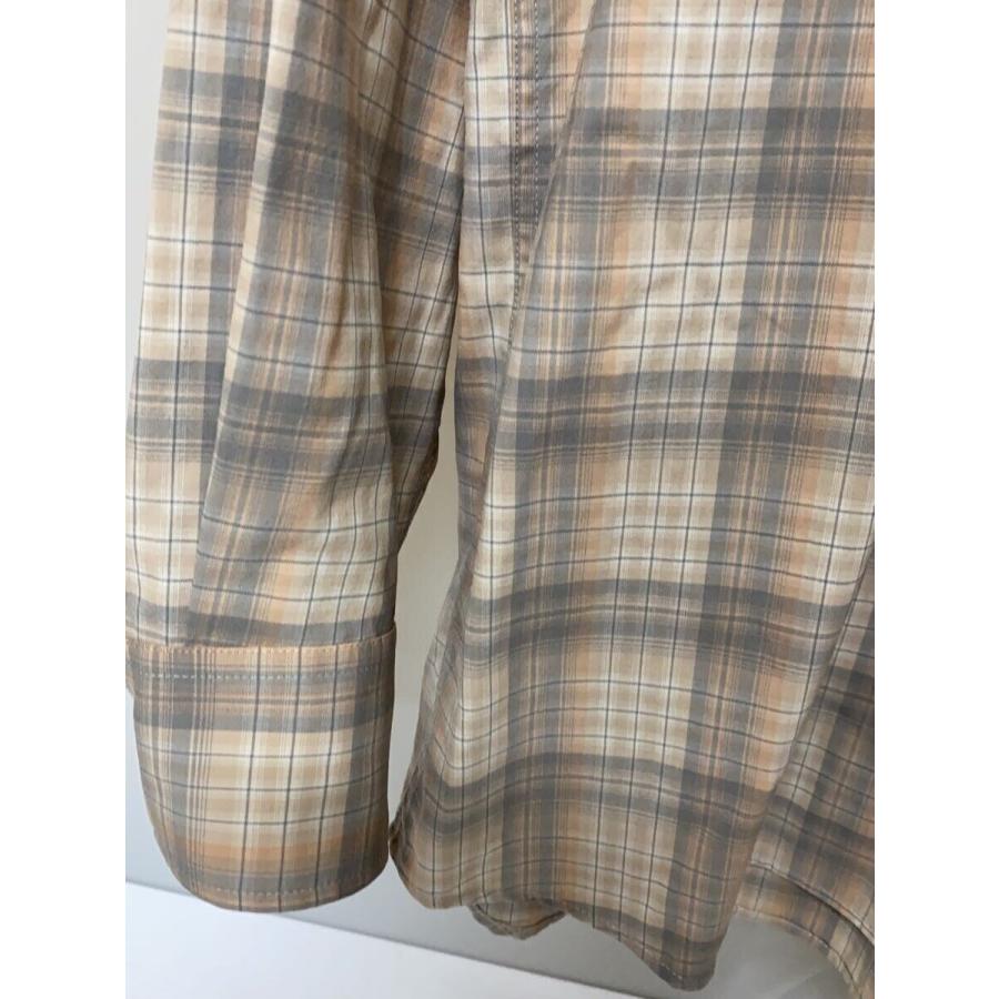AURALEE◇SUPER LIGHT WOOL CHECK SHIRTS長袖シャツ/チェック AURALEE◇SUPER LIGHT WOOL CHECK SHIRTS長袖シャツ/チェック