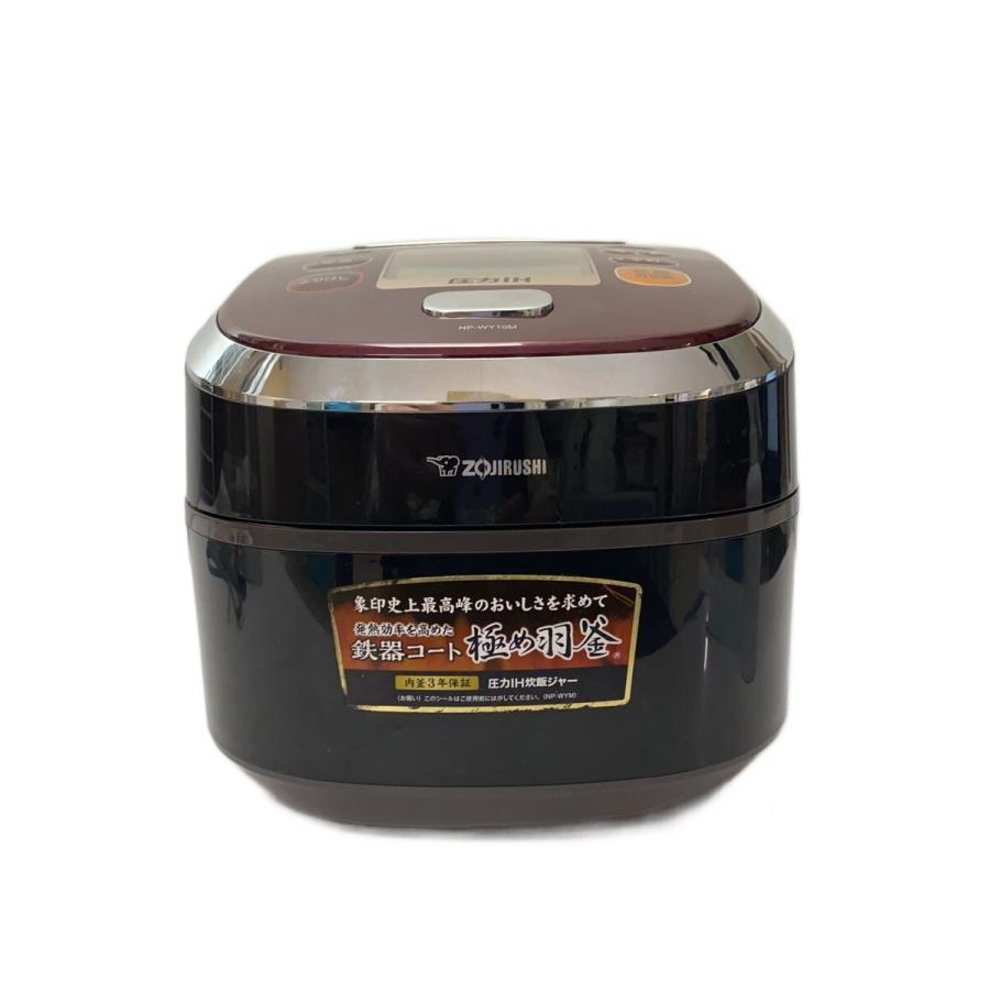 【美品】象印圧力IH炊飯器極め炊きNP-BE10 ZOJIRUSHI◇炊飯器 NP-WY10M/極め炊き 圧力IH炊飯器 : セカンド