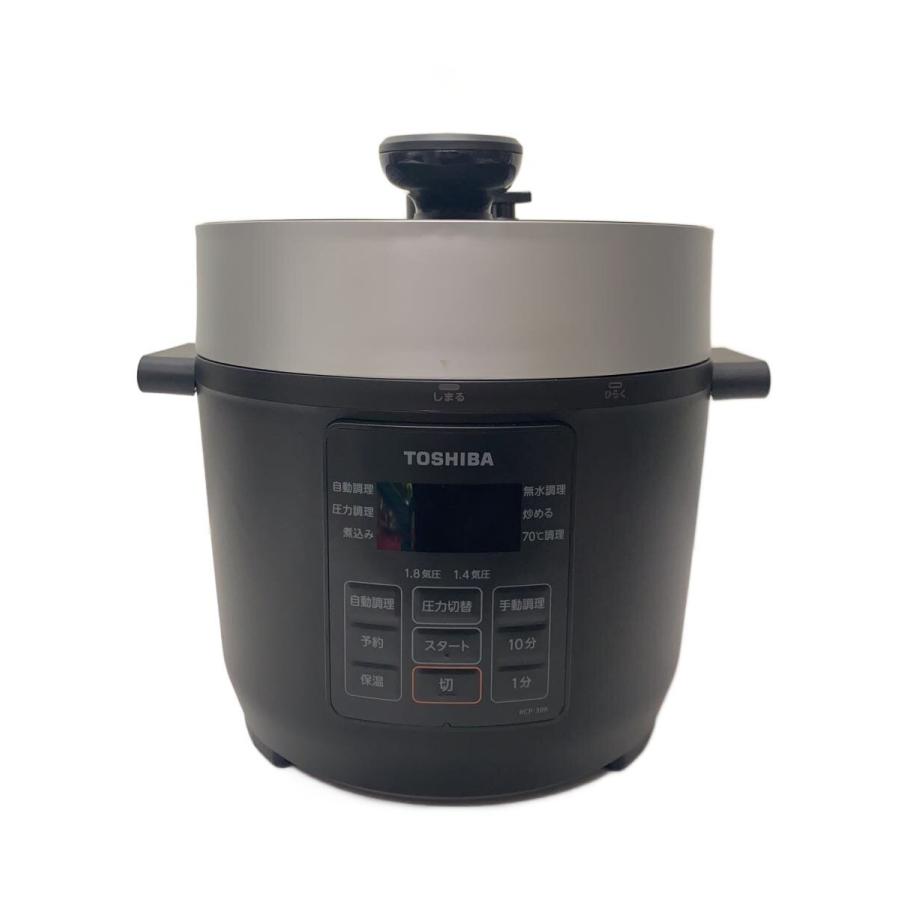 東芝　電気圧力鍋　RCP-30R【新品未使用】 TOSHIBA◇電気圧力鍋 RCP-30R : セカンドストリートYahoo!店 - 通販