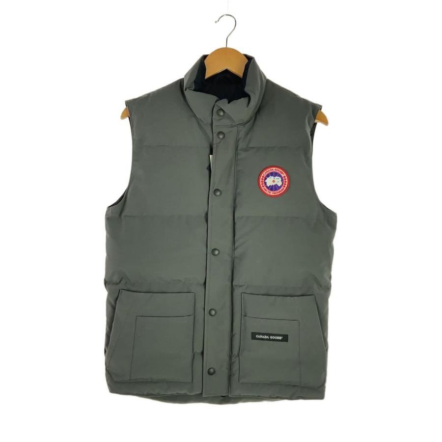 CANADA GOOSE◇ダウンベスト/XS/ポリエステル/GRY/4154M/FREESTYLE