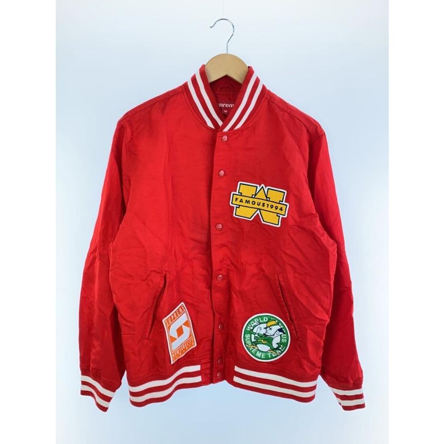 Supreme◇2007年/NACC VARSITY JACKET/スタジャン/M/ナイロン/レッド