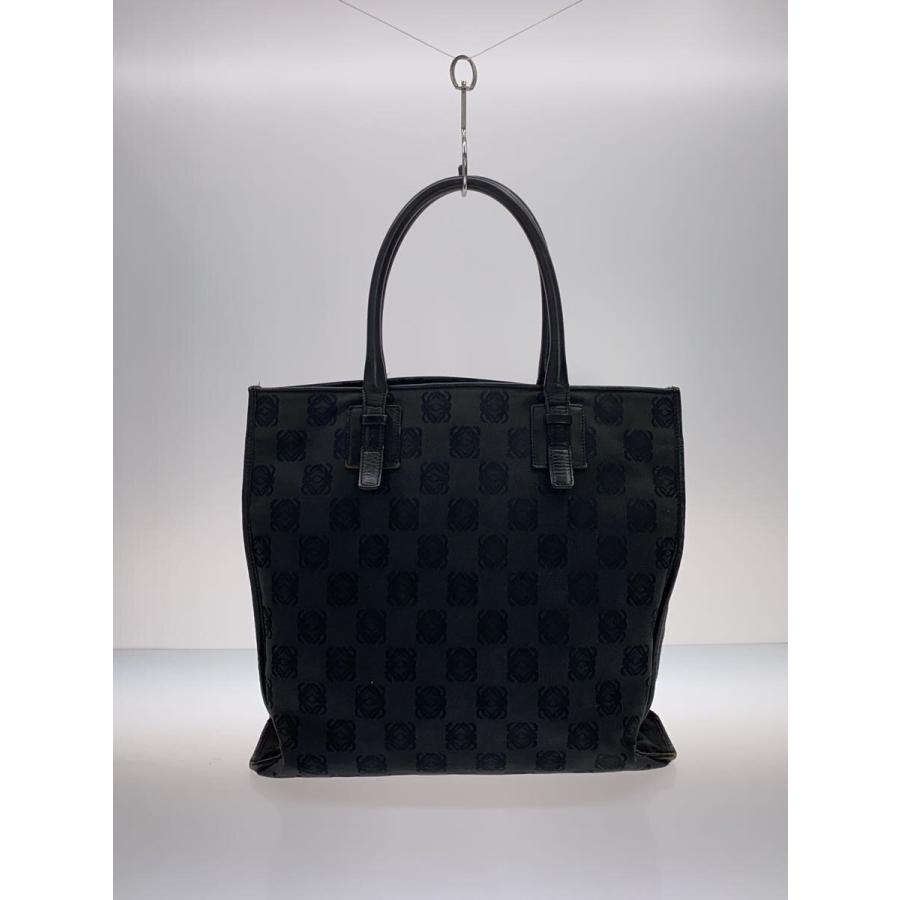 LOEWE◆トートバッグ/--/BLK/070406