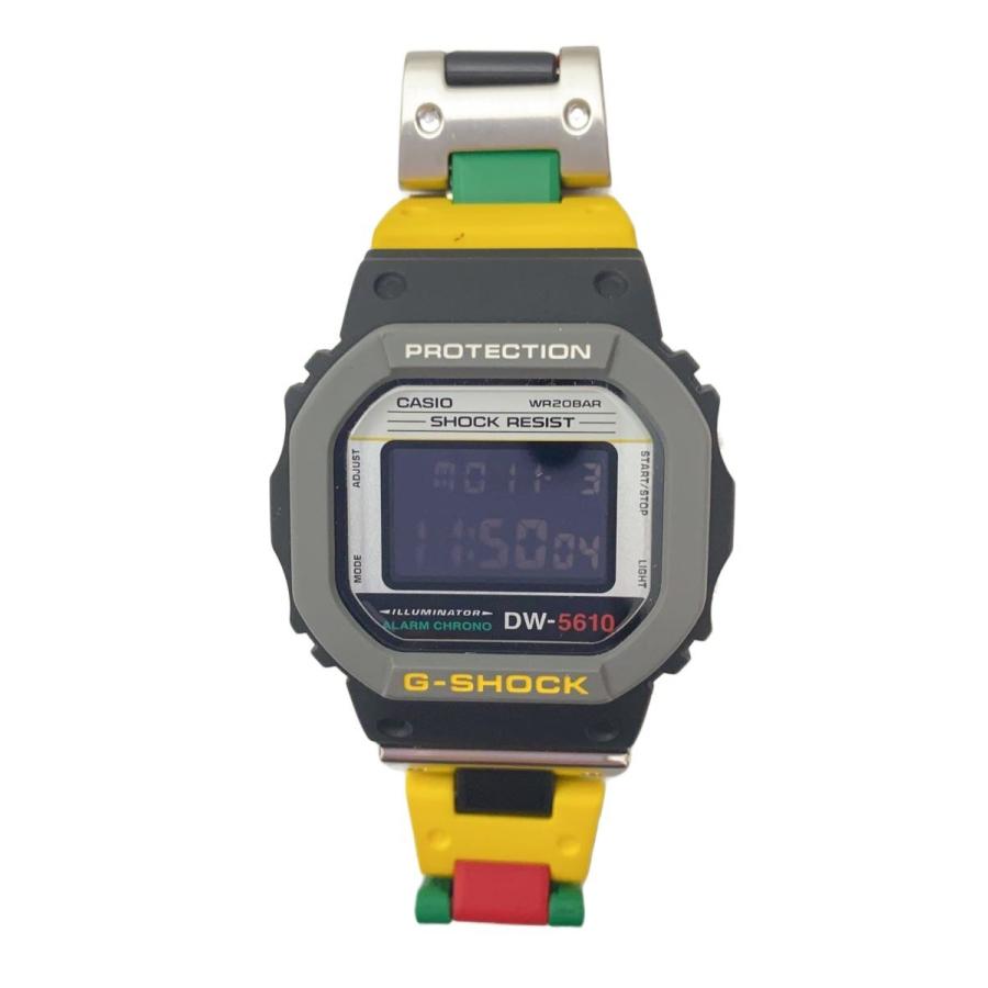 G-SHOCK デジタル腕時計 マルチカラー CASIO◇クォーツ腕時計_G-SHOCK/デジタル/ステンレス/BLK/マルチカラー