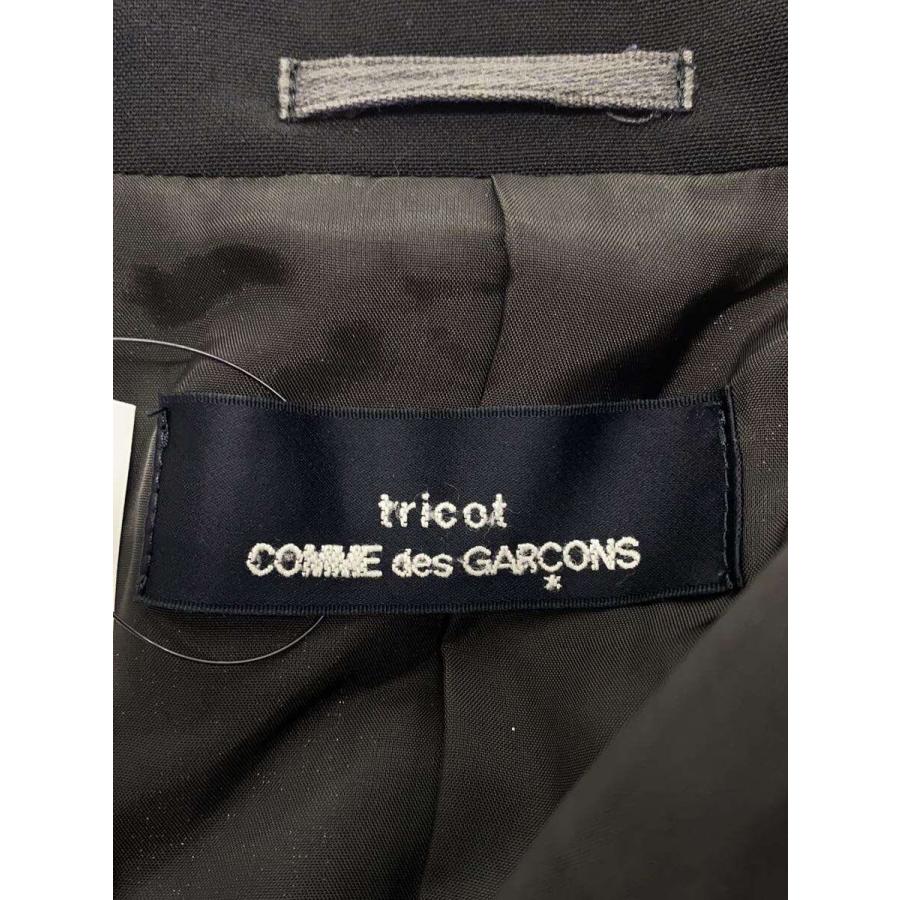 tricot COMME des GARCONS◇テーラードジャケット/--/コットン/BLK