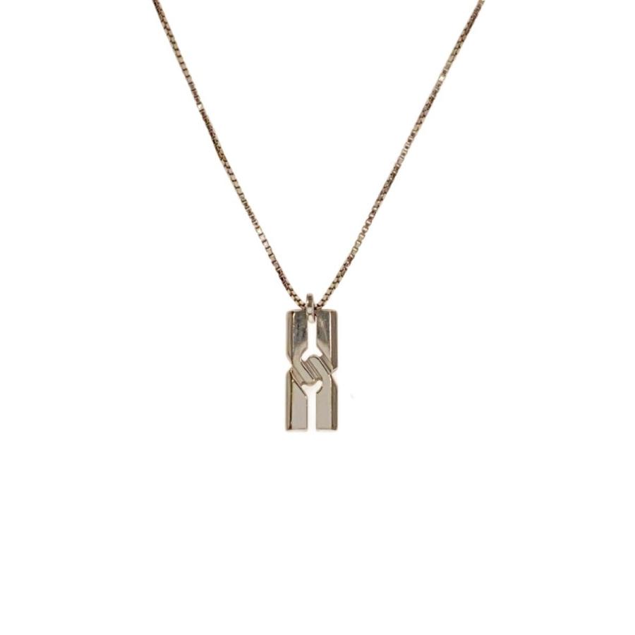 GUCCI◇ネックレス/ノットインフィニティ/SLV/トップ有/レディース