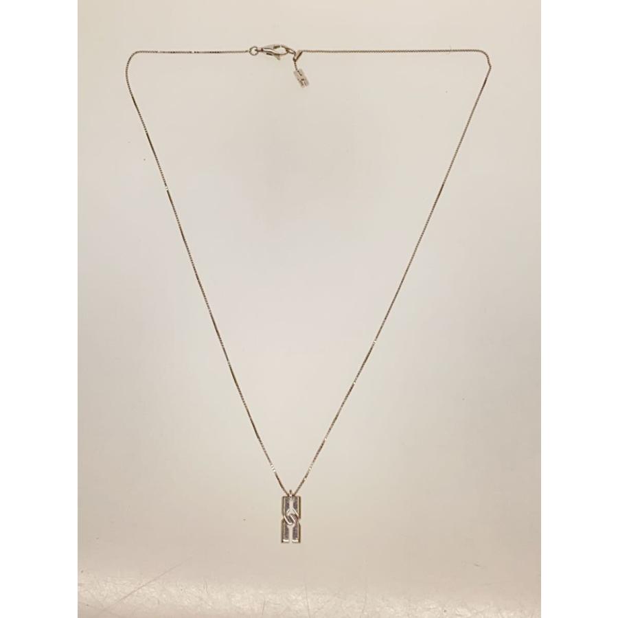 GUCCI◇ネックレス/ノットインフィニティ/SLV/トップ有/レディース