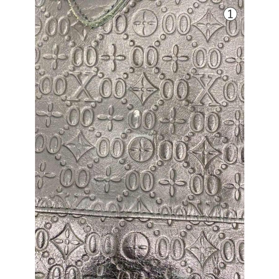 JAM HOME MADE & ready made◇トートバッグ/レザー/BLK