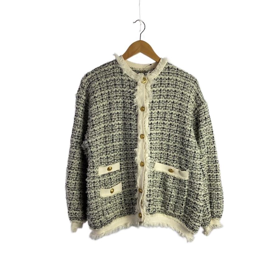 Mila Owen◇ジャケット/0/コットン/GRY/09wnj241110/24AW/ツイード