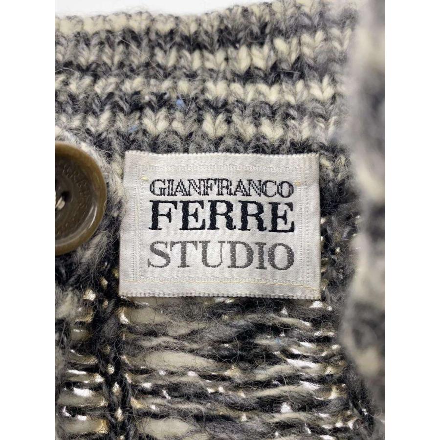 GIANFRANCO FERRE STUDIO◇ニット・セーター(厚手)/M/ウール 