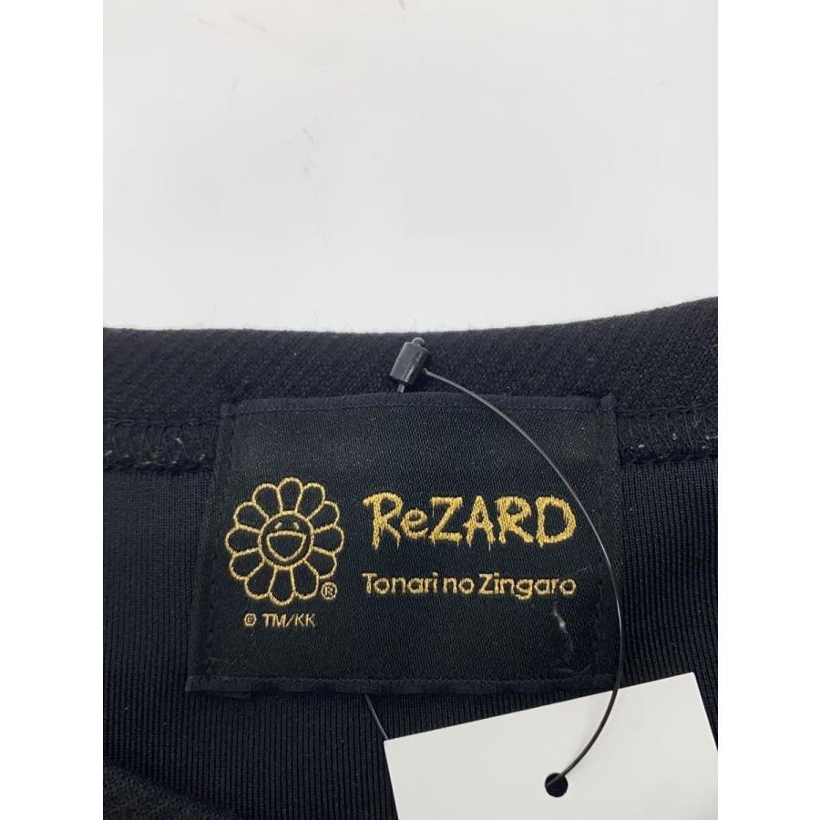 ReZARD◇村上隆/TM/KK/Tシャツ/L/ポリエステル/BLK/2505AK100040