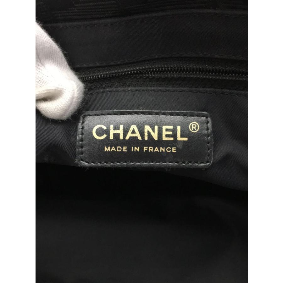 CHANEL◇ニュートラベルライン/全体的にスレ・ヨゴレ・使用感有/トート