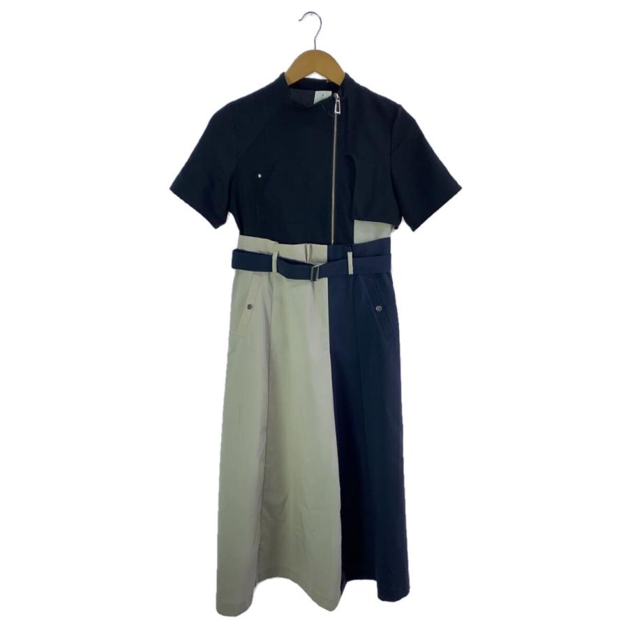 UNITED TOKYO◇状態考慮/アーティクルコンビワンピース/1/ポリエステル  