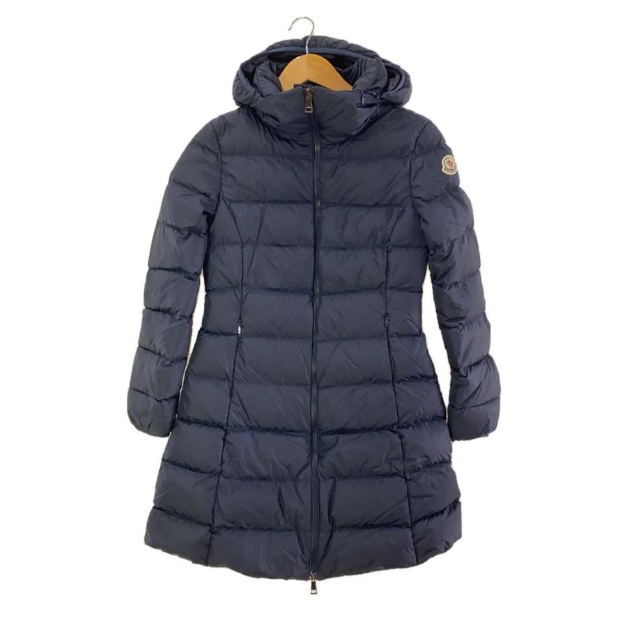 nana新品・未使用 タグ付 モンクレール GIE GIUBBOTTO MONCLER◇GIE GIUBBOTTO/ロングダウンジャケット/00/ナイロン/NVY