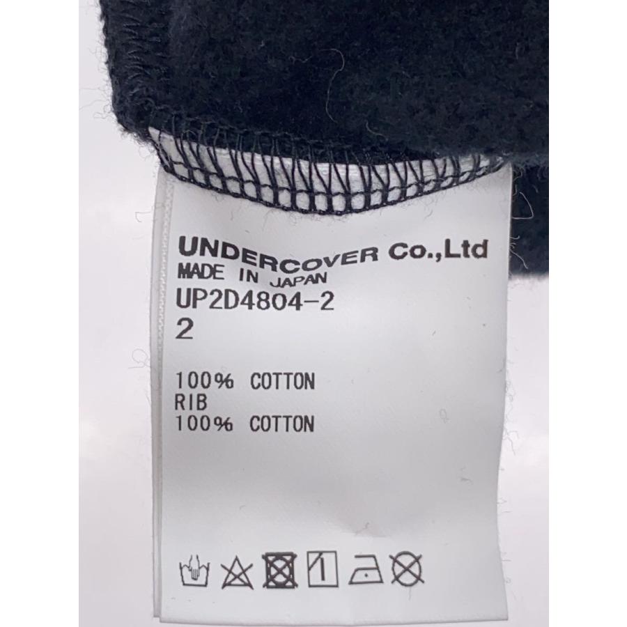 UNDERCOVER◇24AW/スウェット/2/コットン/BLK/UP2D4804-2 UNDERCOVER◇24AW/スウェット/2/コットン/BLK/UP2D4804-2