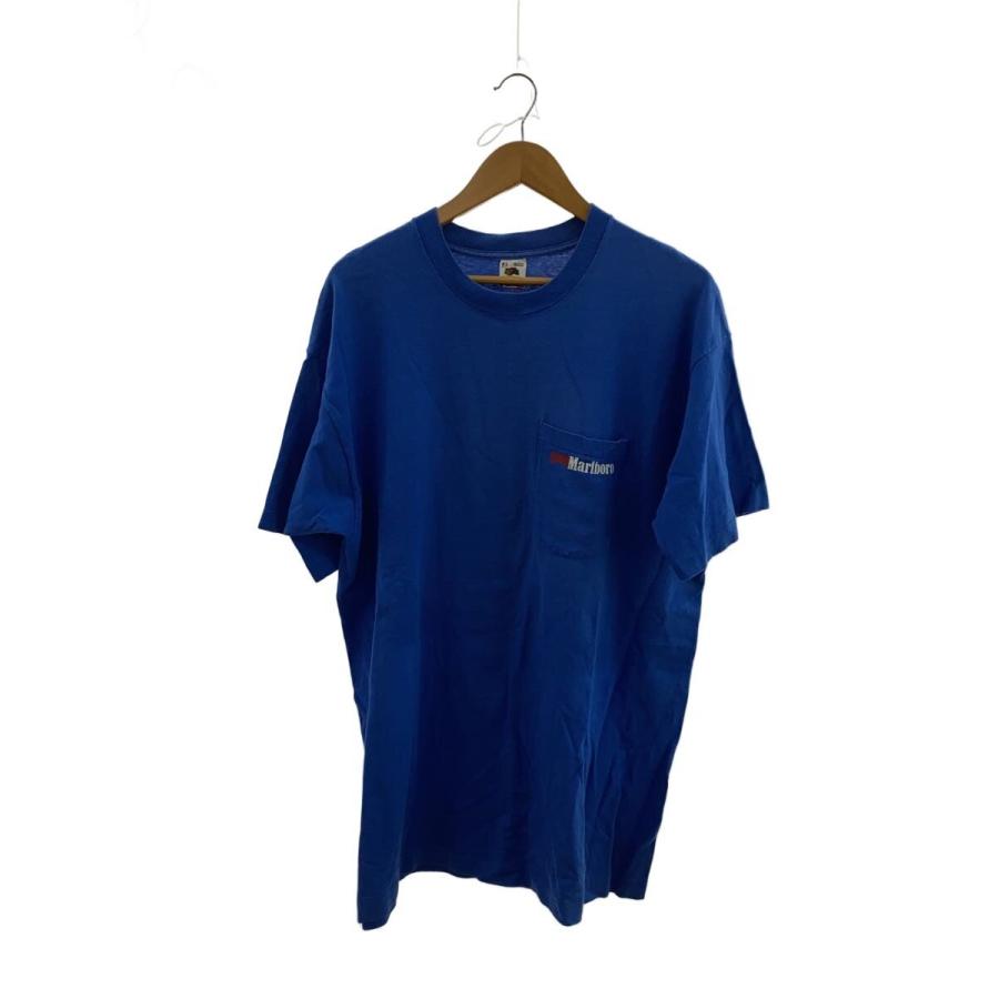 FRUIT OF THE LOOM◇90s/Marlboro/ブルーコヨーテ/Tシャツ/XL/コットン