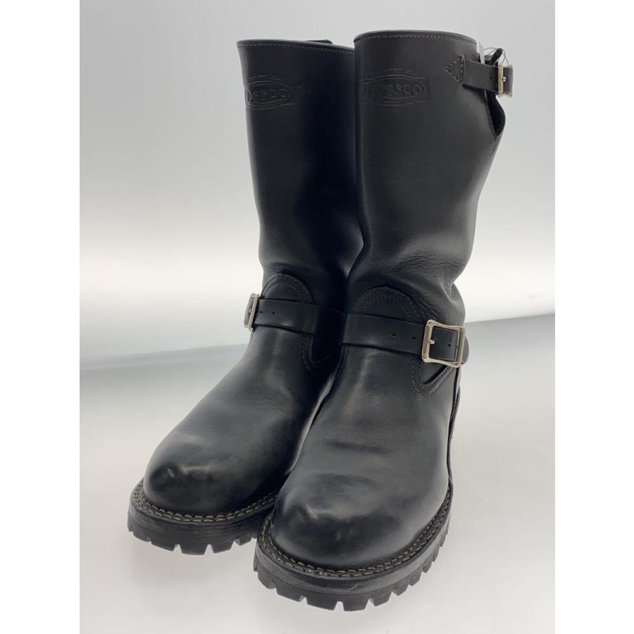 WESCO◇エンジニアブーツ/BOSS/BLK/レザー// : セカンドストリート