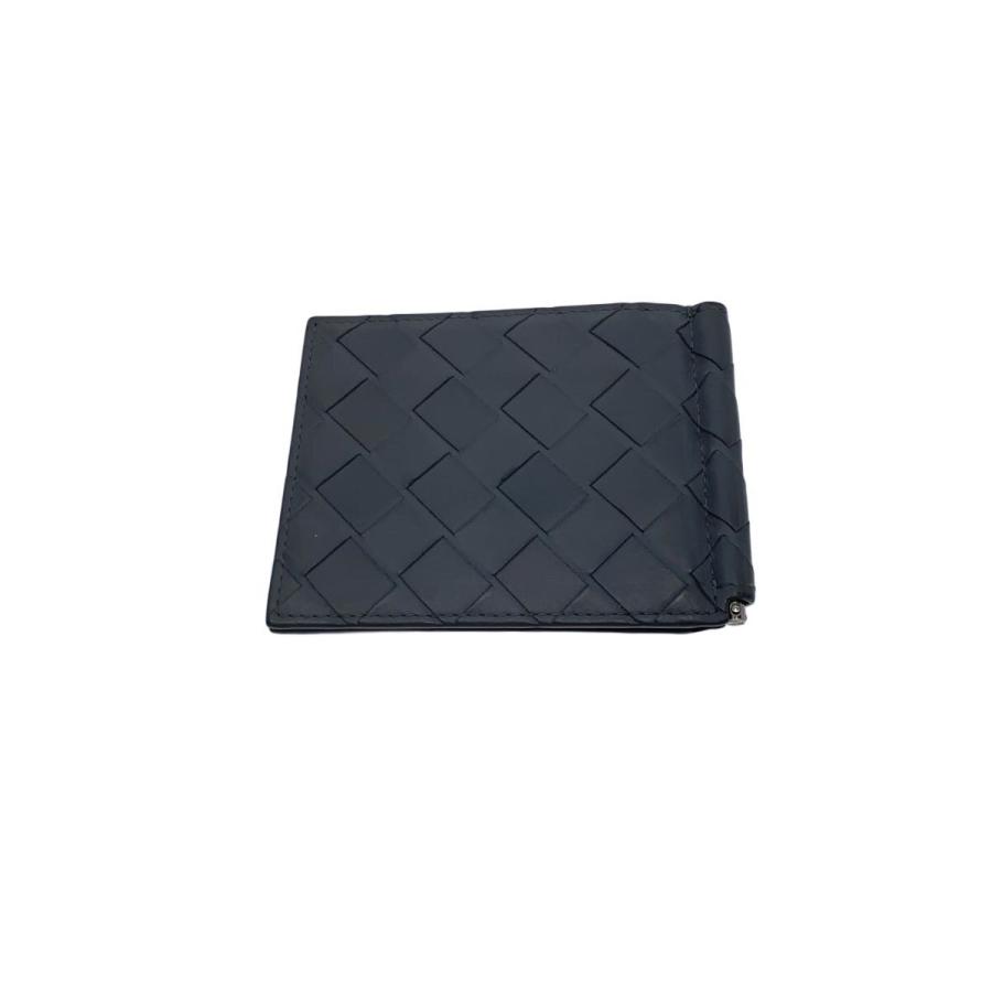 BOTTEGA VENETA◇2つ折り財布/マネークリップ/イントレチャーネット