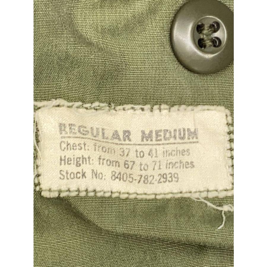 US.ARMY◇60s/M-65/1st/エポレット無しタイプ/M/コットン/KHK/汚れ有 