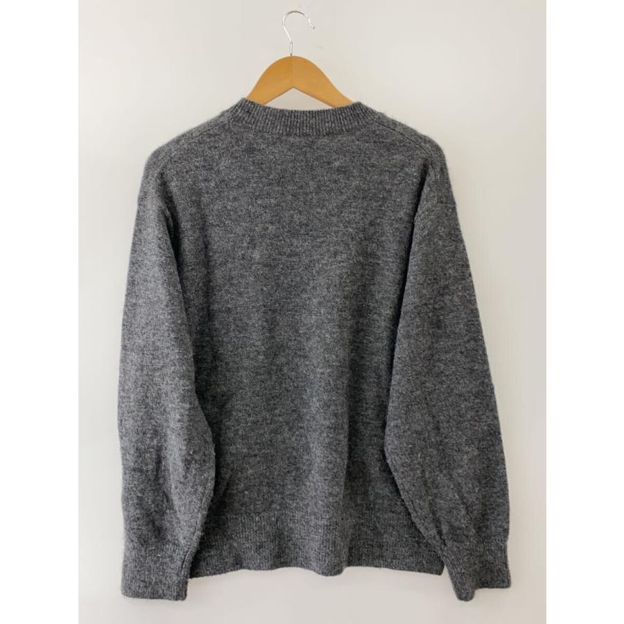 blurhmsROOTSTOCK◇23AW/Alpaca Wool Knit Crew-neck/3/ウール/GRY 