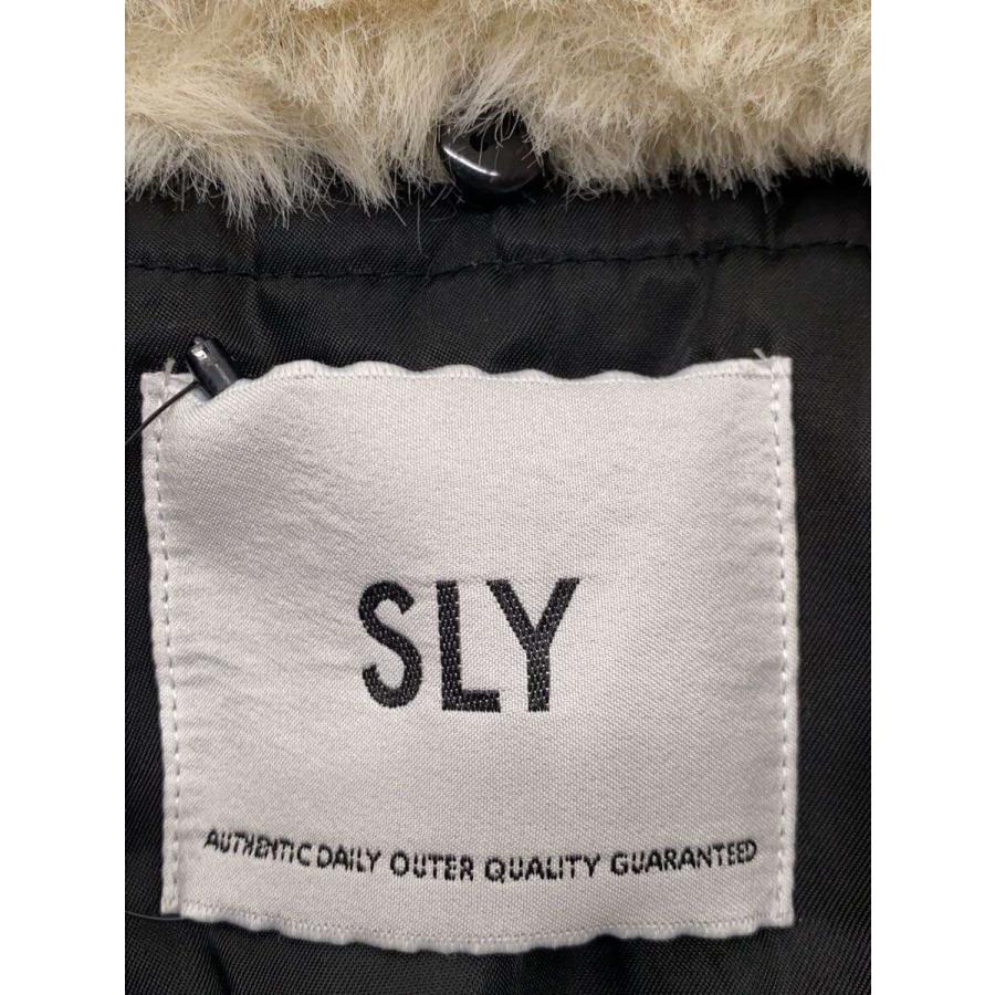 SLY◇25AW/WASHED PUFFER ブルゾン/ジャケット/FREE/ポリエステル/BLK