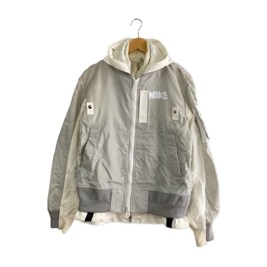 NIKE◇×sacai/20AW/NRG LAYERED JKT/汚れ有/ジャケット/XS/ナイロン